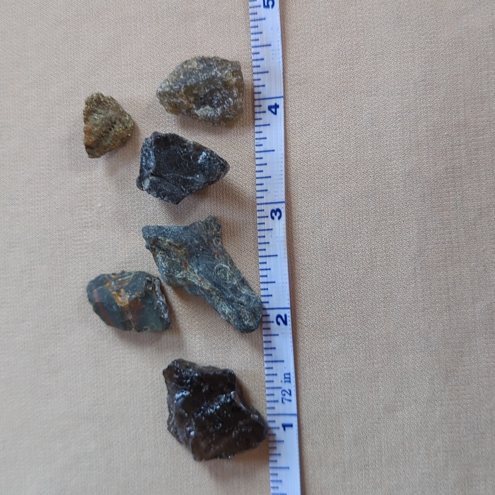 Collection of Six Crystals